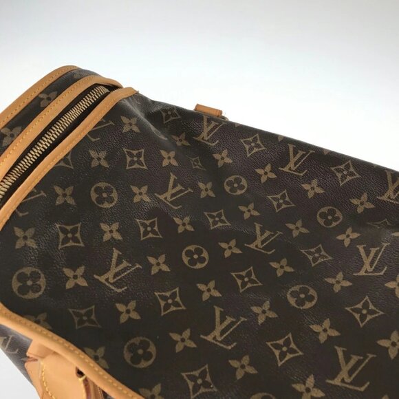 Authentic Louis Vuitton Sac Chien 40 Dog Carrier Monogram Pet Travel Bag Purse - Picture 9 of 16
